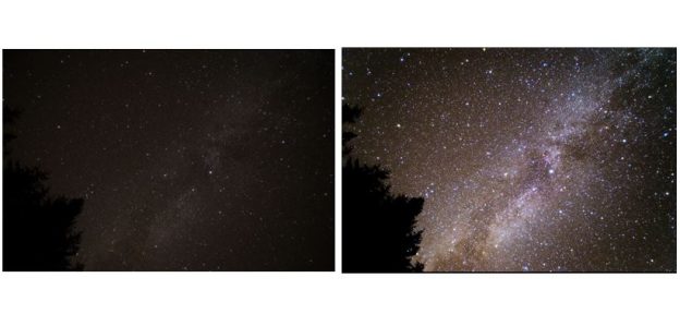 LightLoom　天の川　星景写真　レタッチ　現像　画像処理