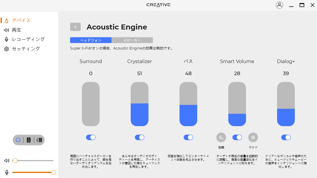 Acoustic Engine　