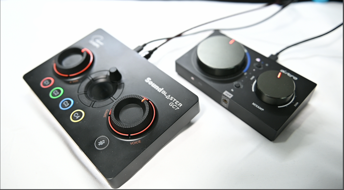 レビュー Sound Blaster GC7] Astro MixAmp と使用感、性能比較!!音質 